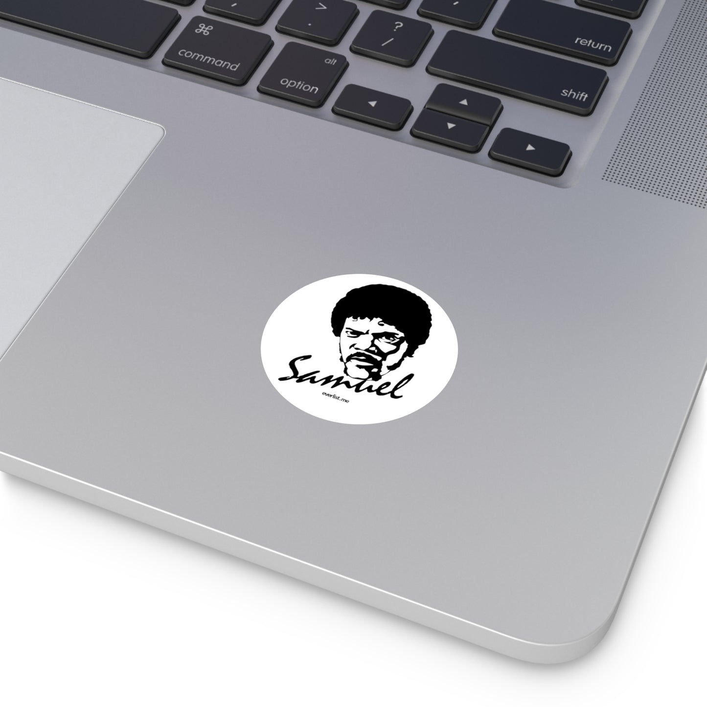 Samuel L Jackson Round Sticker