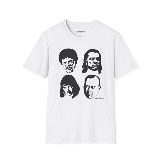 Pulp Fiction Faces Softstyle T-Shirt (men)