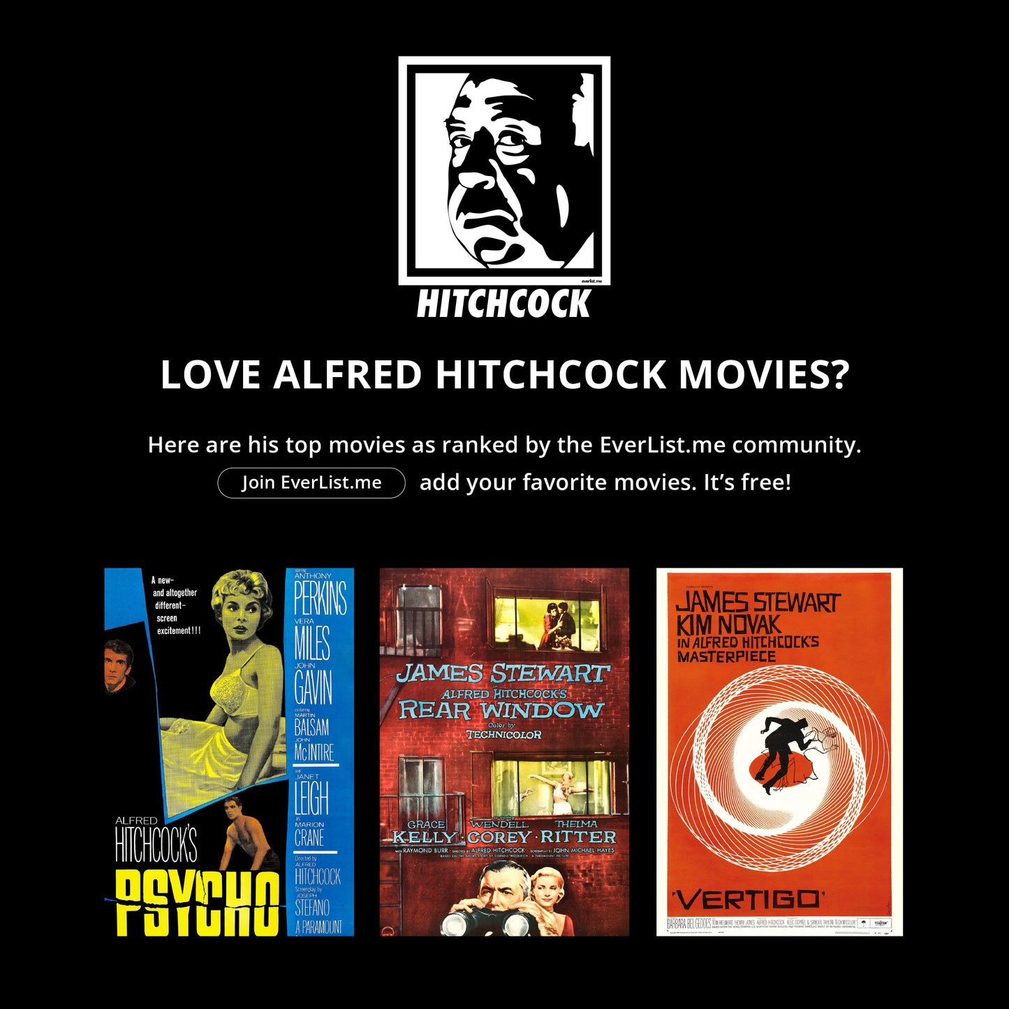Alfred Hitchcock Sweatshirt (unisex)