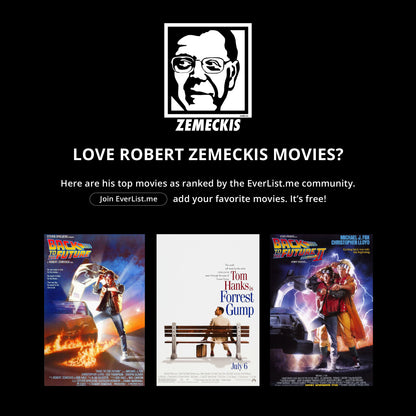 Robert Zemeckis Sweatshirt (unisex)